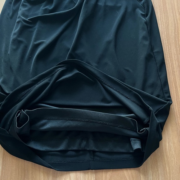 CATO Elegant Black Draped Sleeveless Dress Size 6 - Picture 7 of 13